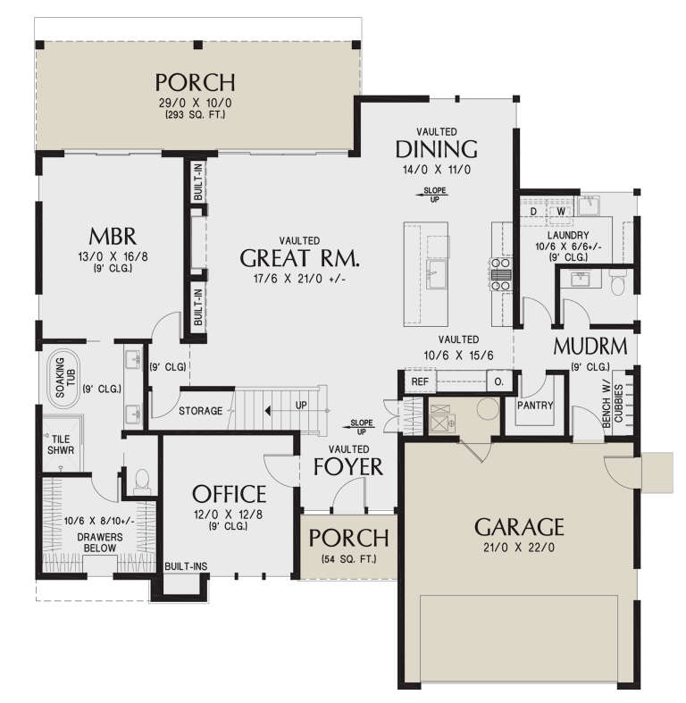 House Plan House Plan #31135 Drawing 1
