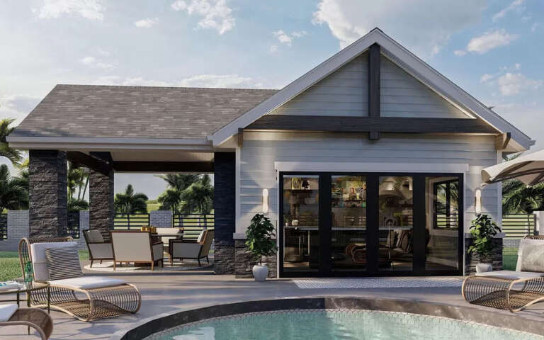 House Plan House Plan #31140 Front Elevation 