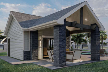 Craftsman House Plan #963-00984 Elevation Photo