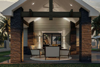 Craftsman House Plan #963-00984 Elevation Photo