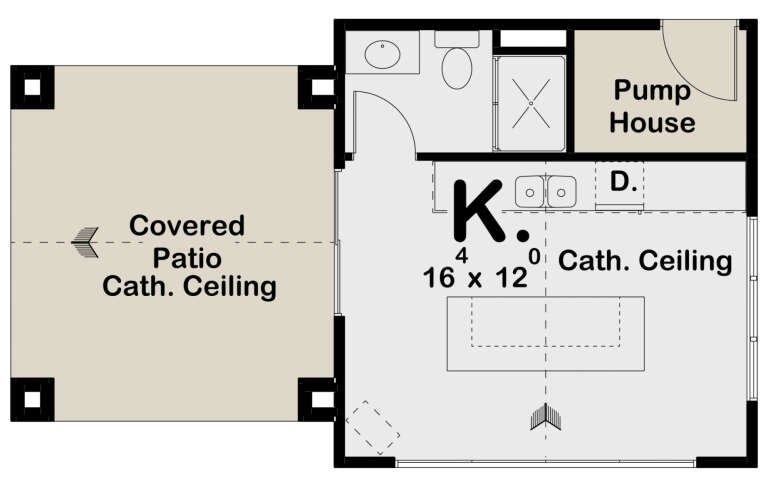 House Plan House Plan #31140 Drawing 1