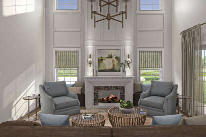 Colonial House Plan #963-00988 Additional Photo