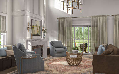 Colonial House Plan #963-00988 Additional Photo