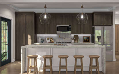 Colonial House Plan #963-00988 Additional Photo