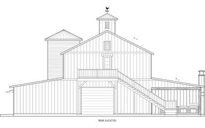 Barn House Plan #2473-00002 Elevation Photo