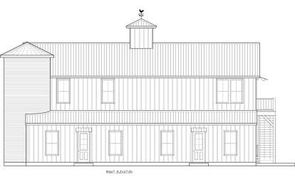 Barn House Plan #2473-00002 Elevation Photo