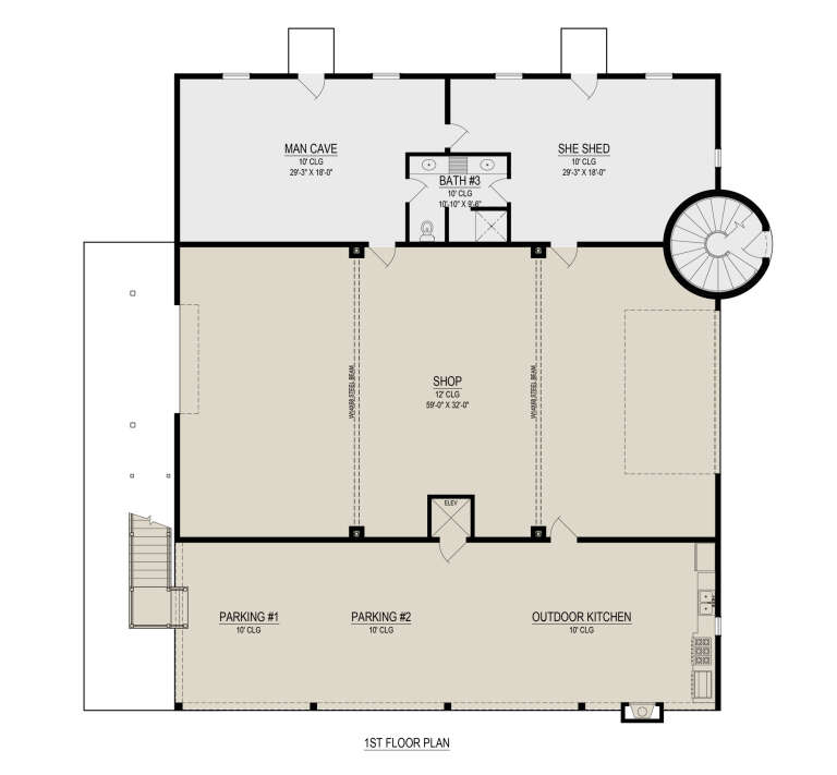 House Plan House Plan #31145 Drawing 1