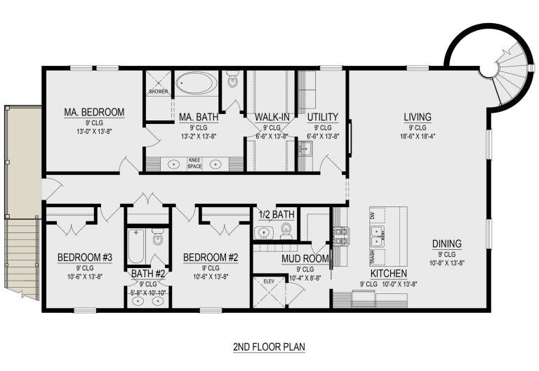 House Plan House Plan #31145 Drawing 2