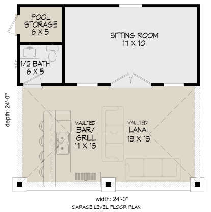 Main Floor  for House Plan #940-01056