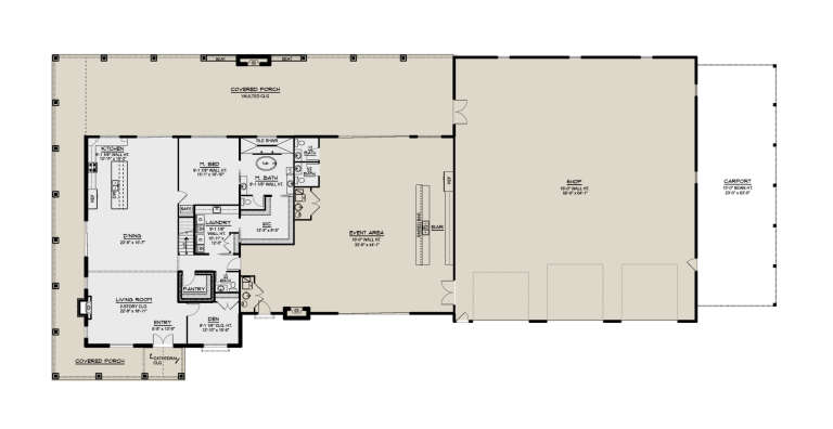 House Plan House Plan #31156 Drawing 1