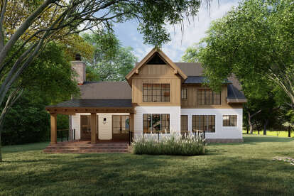 Modern Farmhouse House Plan #8687-00022 Elevation Photo