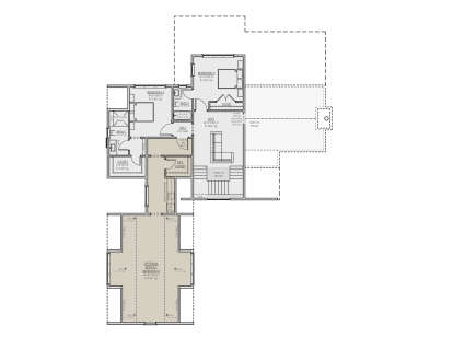 Second Floor for House Plan #8687-00022