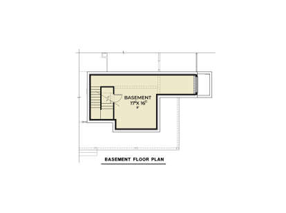 Basement for House Plan #2464-00131