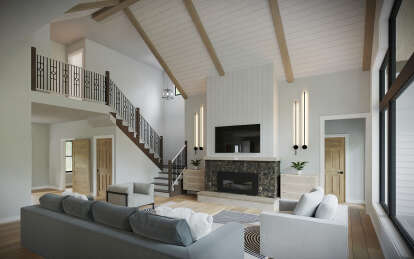 Modern Farmhouse House Plan #1958-00037 Additional Photo