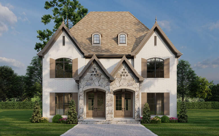 House Plan House Plan #31168 Front Elevation 