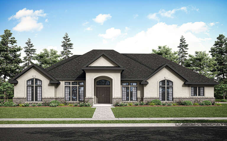 House Plan House Plan #31170 Front Elevation 