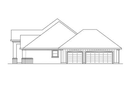 Traditional House Plan #035-01093 Elevation Photo
