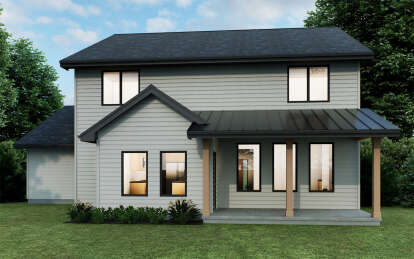Modern Farmhouse House Plan #8244-00004 Elevation Photo