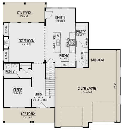 Main Floor  for House Plan #8244-00004
