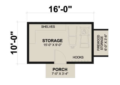 Main Floor  for House Plan #034-01370