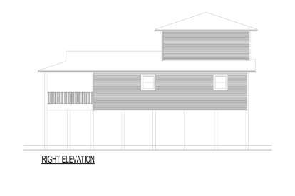 Coastal House Plan #9300-00096 Elevation Photo