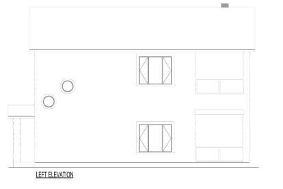 Contemporary House Plan #9300-00100 Elevation Photo