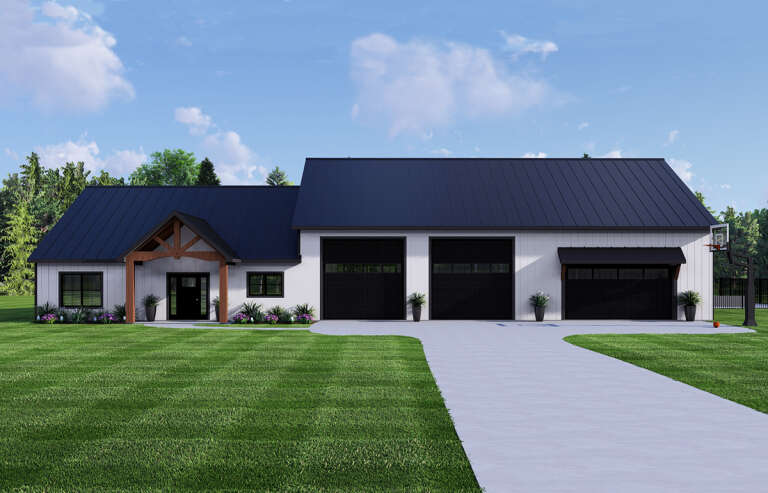 House Plan House Plan #31185 Front Elevation 