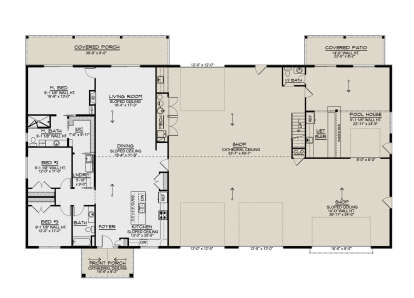 Main Floor  for House Plan #5032-00273