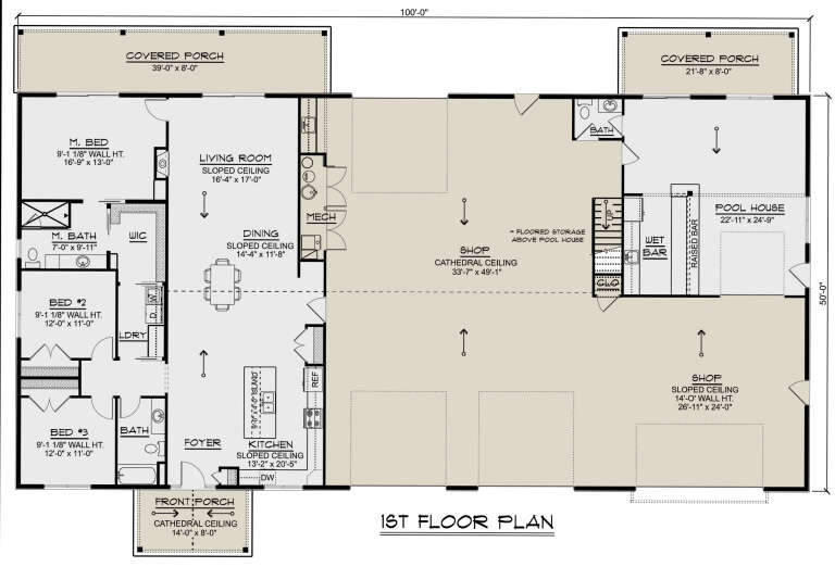House Plan House Plan #31185 Drawing 1