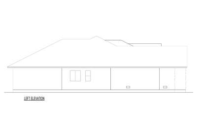 Ranch House Plan #9300-00101 Elevation Photo