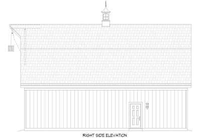 Barn House Plan #940-01059 Elevation Photo