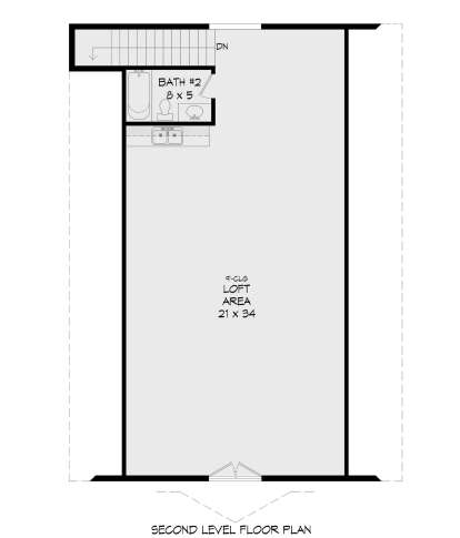 Second Floor for House Plan #940-01059