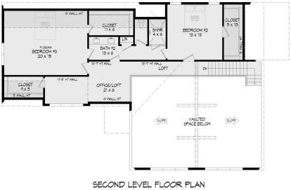 Second Floor for House Plan #940-01060