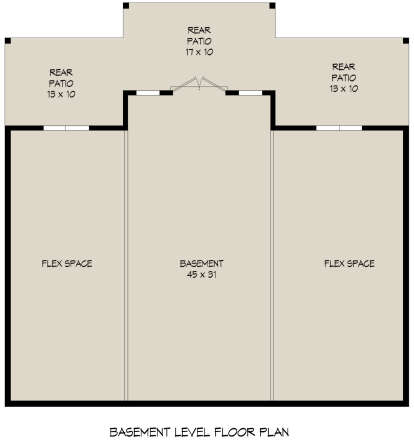 Basement for House Plan #940-01062
