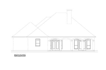 Ranch House Plan #9300-00102 Elevation Photo