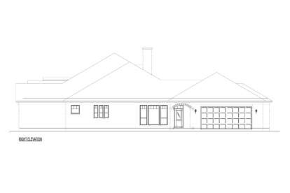 Ranch House Plan #9300-00102 Elevation Photo