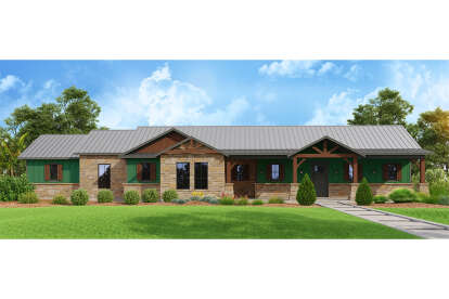 Craftsman House Plan #9300-00103 Elevation Photo