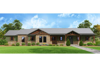 Craftsman House Plan #9300-00103 Elevation Photo