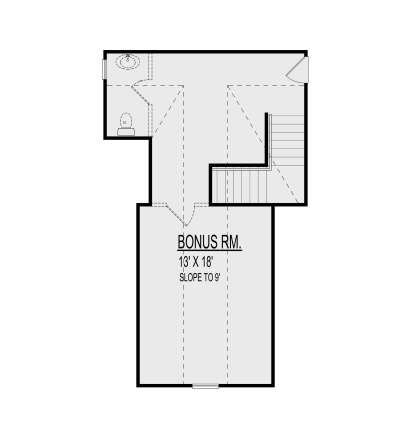 Bonus Room for House Plan #9300-00104
