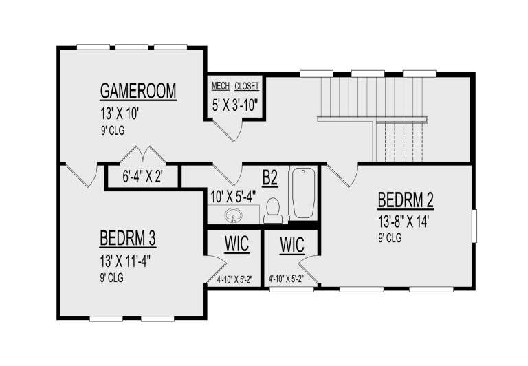House Plan House Plan #31197 Drawing 2