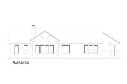 Ranch House Plan #9300-00107 Elevation Photo