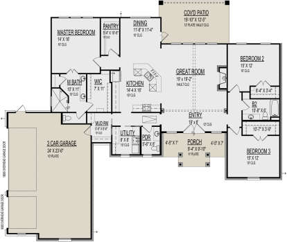 Main Floor  for House Plan #9300-00107