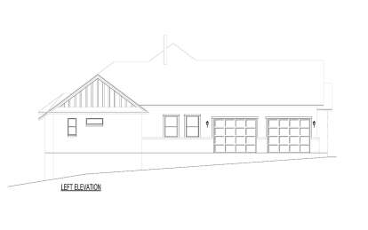 Ranch House Plan #9300-00110 Elevation Photo