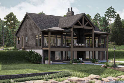 Cottage House Plan #963-00991 Elevation Photo