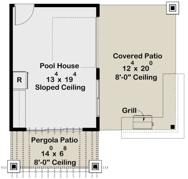 House Plan House Plan #31208 Drawing 1