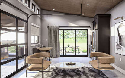 Contemporary House Plan #963-00992 Additional Photo