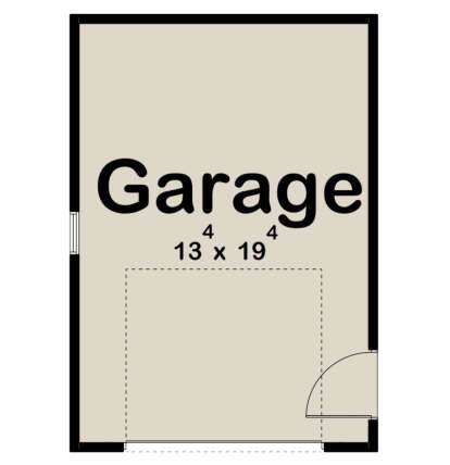 Garage Floor for House Plan #963-00997