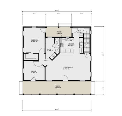 Main Floor  for House Plan #3290-00008
