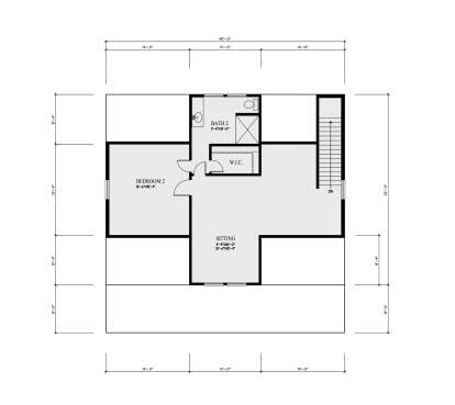 Second Floor for House Plan #3290-00008