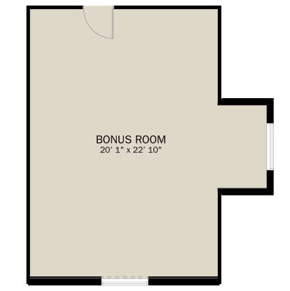 Bonus Room for House Plan #2802-00297